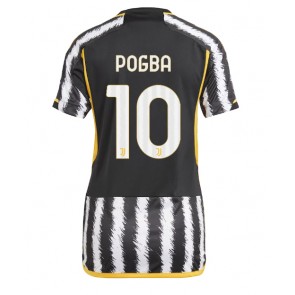 Juventus Paul Pogba #10 Replika Hjemmebanetrøje Dame 2023-24 Kortærmet
